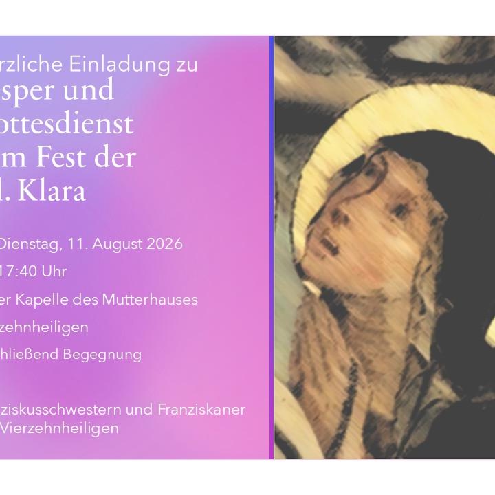 Einladung Klara Vesper 2026