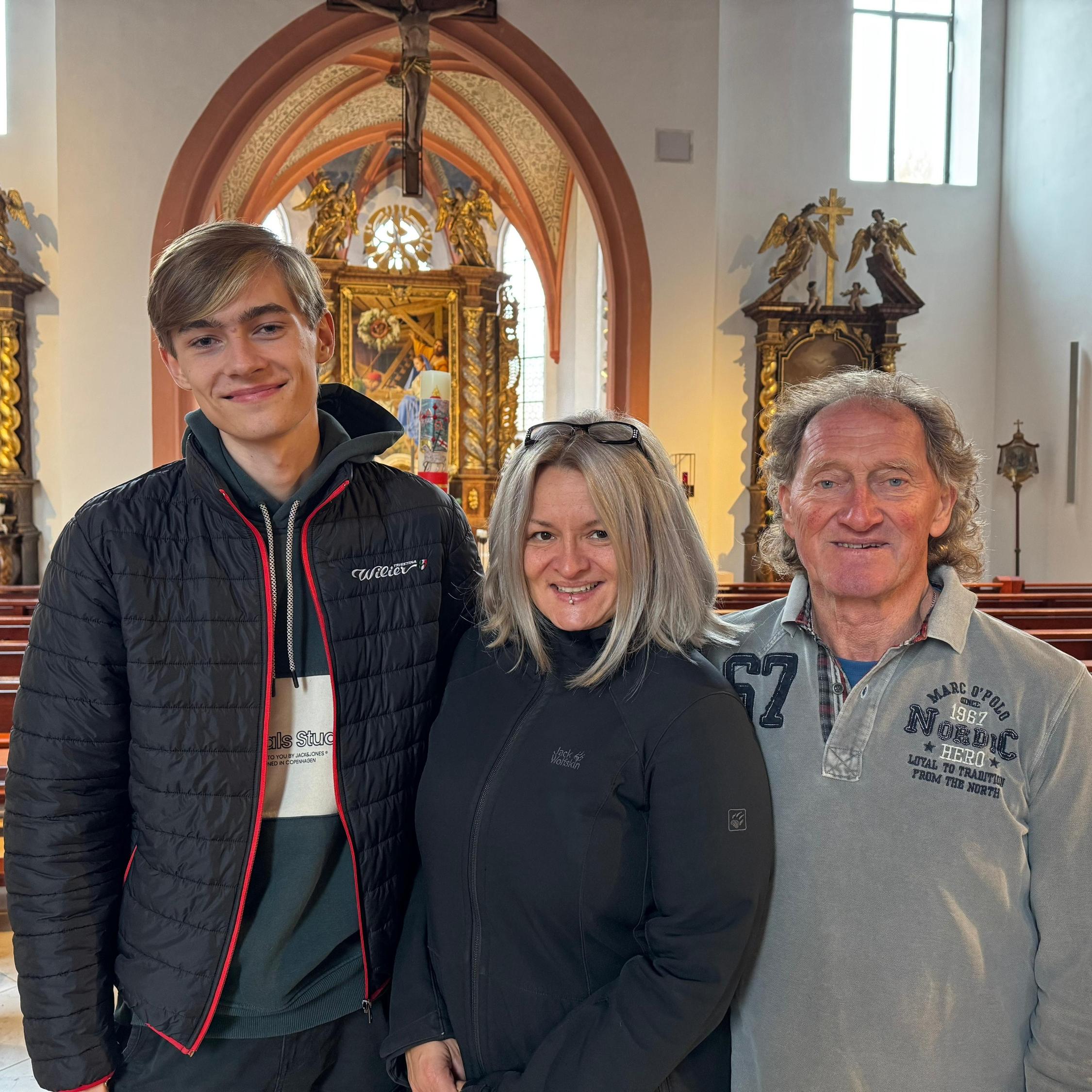 Heike Gareis - Gesang und Hubert Reinhard und Tim Riedl - Orgeln