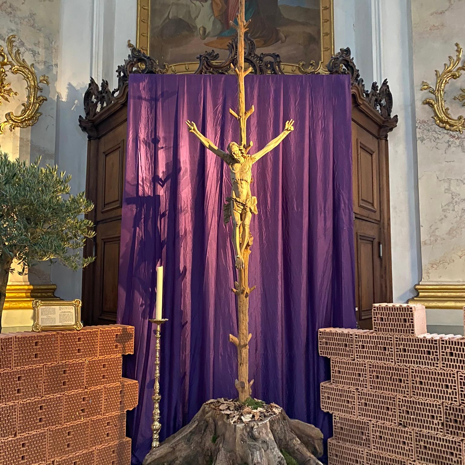 Mauer der Klage in der Basilika