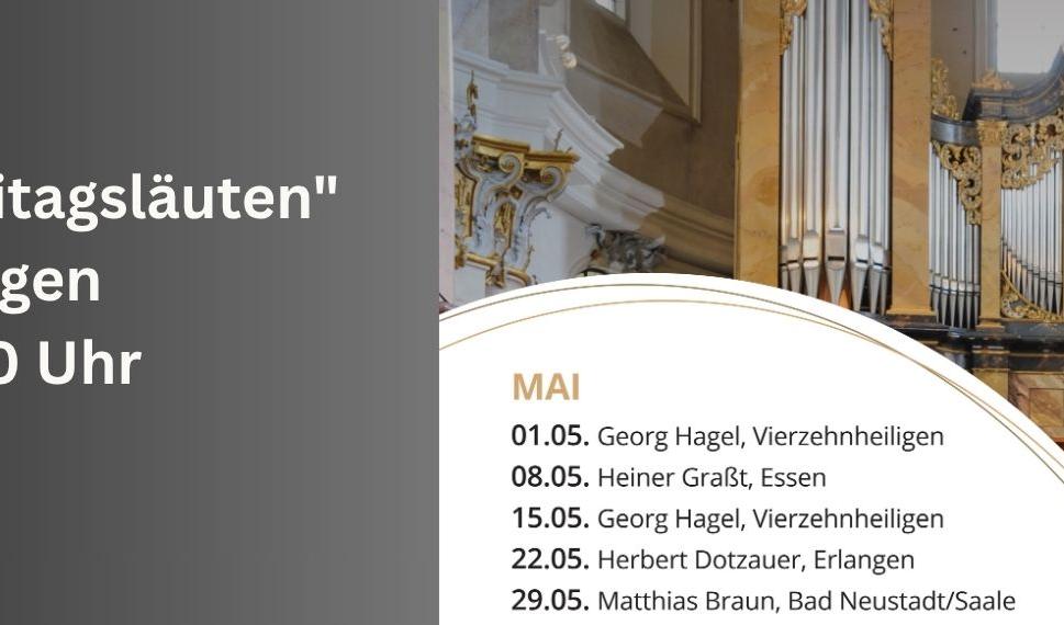 Orgelkonzert zum freitagsläuten MAi 2026